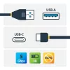 StarTech.com USB na USB-C kábel – M/M – 1 m (3 ft) – USB 3.0 – USB-A na USB-C