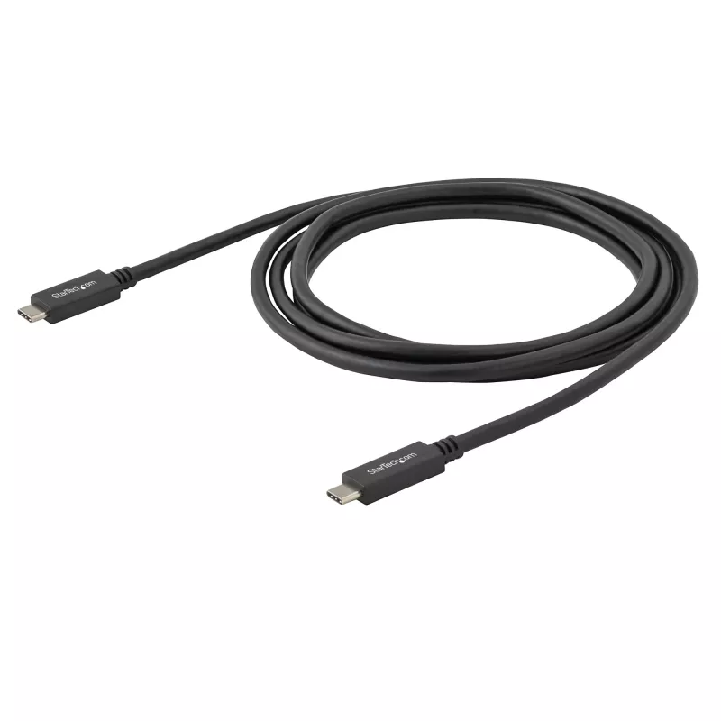 StarTech.com USB-C kábel s Power Delivery (3A) – M/M – 2 m (6 ft.) – USB 3.0 – USB-IF certifikovaný