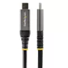 StarTech.com 2m USB-C kábel 5Gbps – Kvalitný USB-C kábel – USB 3.0 (5Gbps) Type-C kábel – 100W (5A) Power Delivery nabíjanie, DP Alt režim – USB-C na C kábel – nabíjanie a synchronizácia