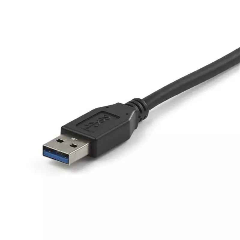 StarTech.com USB31AC1M kábel USB-A na USB-C, samec/samec, USB 3.1, 10 Gb/s, 1 m (3 ft), čierny