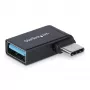 StarTech.com zahnutý USB-C na USB-A adaptér, USB 5 Gbit/s, kompaktný adaptér USB-C samec na USB-A samica, kovové puzdro, samec/samica
