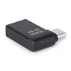StarTech.com zahnutý USB-C na USB-A adaptér, USB 5 Gbit/s, kompaktný adaptér USB-C samec na USB-A samica, kovové puzdro, samec/samica