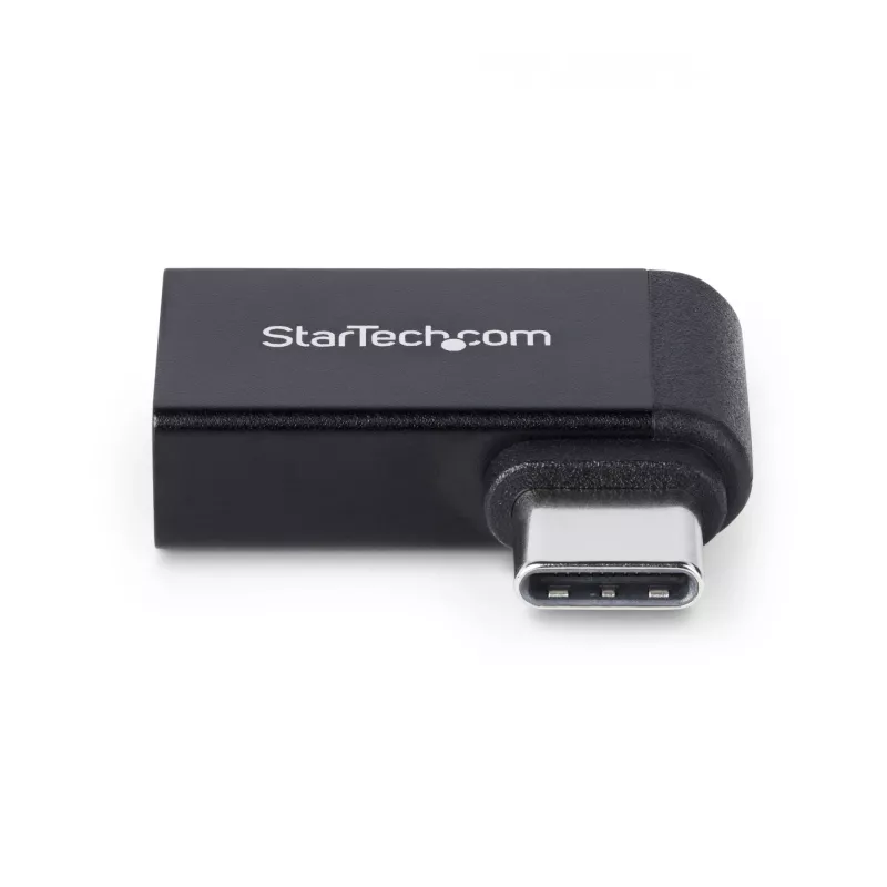 StarTech.com zahnutý USB-C na USB-A adaptér, USB 5 Gbit/s, kompaktný adaptér USB-C samec na USB-A samica, kovové puzdro, samec/samica