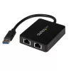 StarTech.com USB 3.0 na dvojportový Gigabit Ethernet adaptér NIC s USB portom