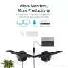 StarTech.com USB 3.0 na dvojitý DisplayPort adaptér – 4K 60 Hz, 3.2 Gen 1 (3.1 Gen 1), USB Type-A, DisplayPort výstup, 4096 x 2160 pixelov