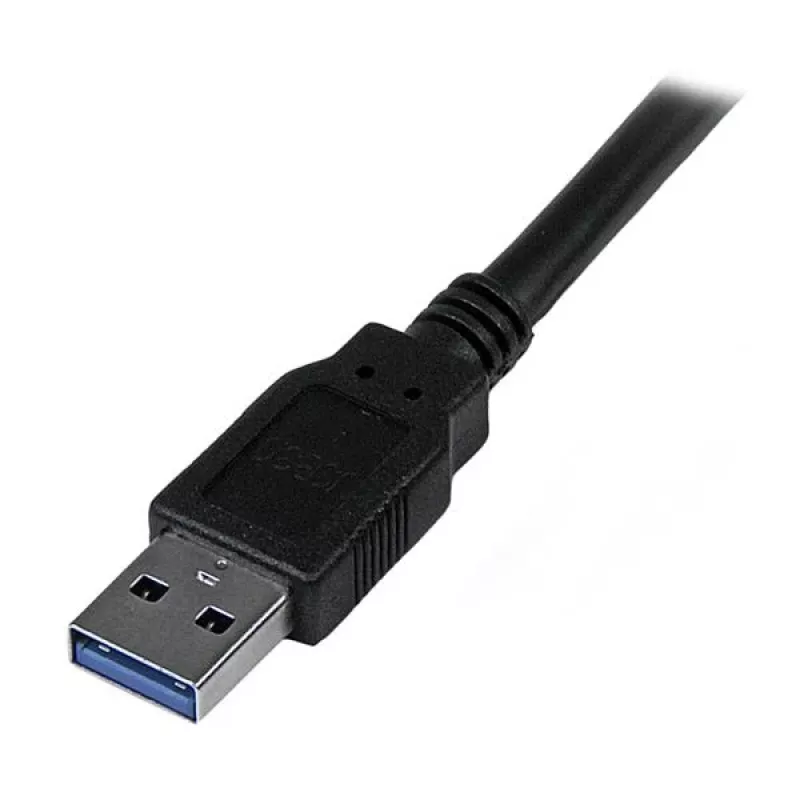 StarTech.com USB3SAA3MBK kábel USB 3.0, USB-A na USB-A, samec/samec, USB 3.1 Gen 1 (5 Gb/s), 3 m (10 ft), čierny