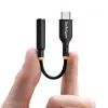 StarTech.com USBCAUDIO2 audio adaptér USB-C na 3,5 mm TRRS pre slúchadlá/náhlavná súprava, 32-bitový DAC, kompatibilný s Thunderbolt, 12,7 cm, čierny