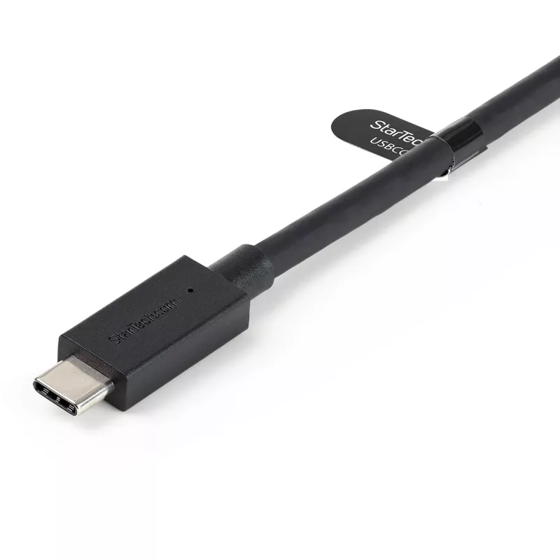 StarTech.com USB-C kábel 3ft (1m) s adaptérom USB-A dongle – Hybridný 2v1 USB-C kábel s USB-A – USB-C na USB-C (10 Gbit/s/100W PD), USB-A na USB-C (5 Gbit/s) – Ideálny pre hybridnú dokovaciu stanicu