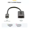 StarTech.com USB-C na HDMI adaptér, 4K 60 Hz video, HDR10, USB-C na HDMI monitor dongle, kompatibilný s USB4 / Thunderbolt