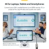 StarTech.com USB-C na HDMI adaptér, 4K 60 Hz video, HDR10, USB-C na HDMI monitor dongle, kompatibilný s USB4 / Thunderbolt