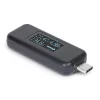 StarTech.com USB-C Power Tester, digitálny multimeter, obojsmerný voltmeter a ampérmeter, až do 240W PD EPR, prenosný tester výkonu USB-C káblov a portov