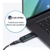 StarTech.com USB-C Power Tester, digitálny multimeter, obojsmerný voltmeter a ampérmeter, až do 240W PD EPR, prenosný tester výkonu USB-C káblov a portov