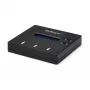 StarTech.com samostatný 1-na-2 duplikátor a vymazávač USB kľúčov, kopírovací stroj pre viacero USB flash diskov, systémová a súborová aj celodisková kópia s 1,5 GB/min, jednoduché a 3-pass vymazanie, LCD displej – TAA