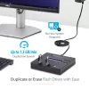 StarTech.com samostatný 1-na-2 duplikátor a vymazávač USB kľúčov, kopírovací stroj pre viacero USB flash diskov, systémová a súborová aj celodisková kópia s 1,5 GB/min, jednoduché a 3-pass vymazanie, LCD displej – TAA