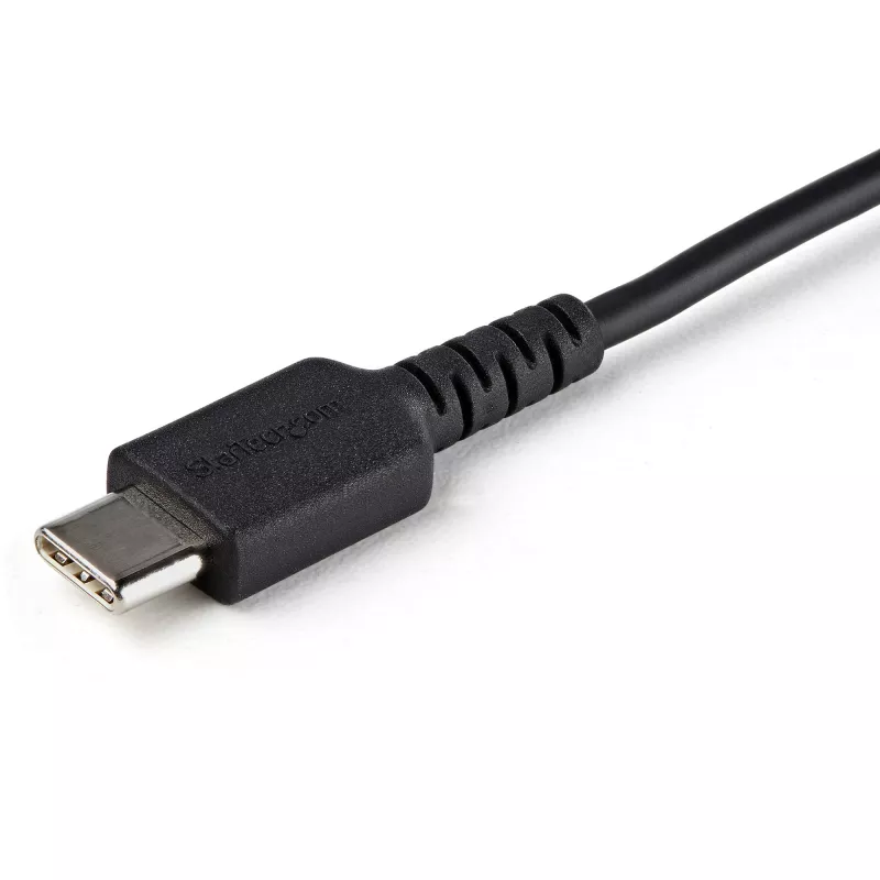 StarTech.com 3 ft (1 m) Secure Charging kábel – USB-A na USB-C dátový blokovač iba nabíjací kábel – No-Data Power-Only nabíjací kábel pre telefón/tablet – USB ochranný adaptérový kábel blokujúci dáta