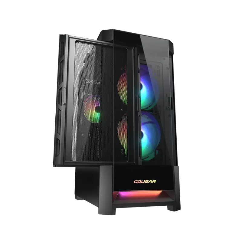 COUGAR CGR-5ZD1B-RGB Midi Tower čierna
