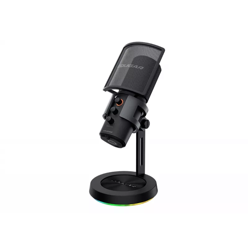 COUGAR štúdiový mikrofón Screamer-X, štúdiový mikrofón, -45 dB, 20 - 20 000 Hz, 16 bit, 48 kHz, 120 dB