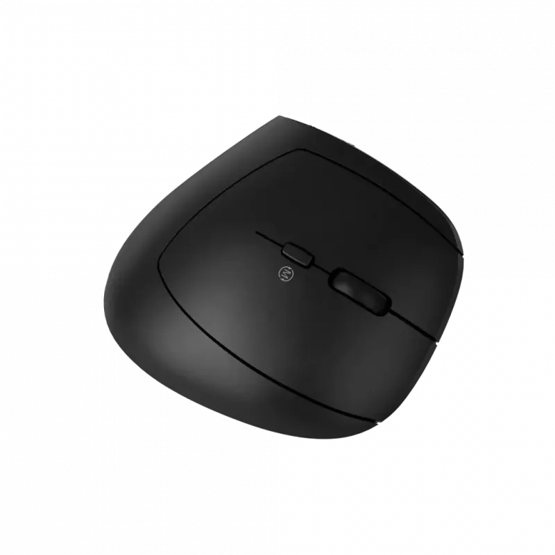 Myš CANYON MW-25 ergonomická LED AA dualmodus bezdrôtová čierna