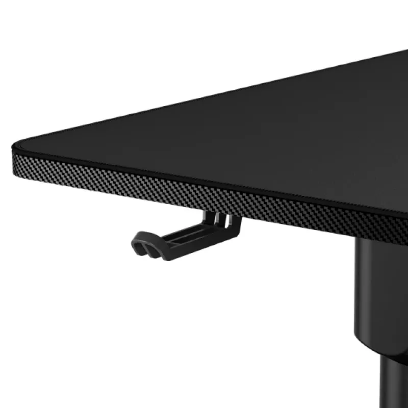 Stôl COUGAR Gaming E-GRAV 180 čierny obdĺžnikový karbón 180x80cm