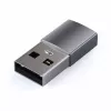 Káblový adaptér Satechi ST-TAUCM USB-A na USB-C sivý