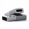 Káblový adaptér Satechi ST-TAUCM USB-A na USB-C sivý