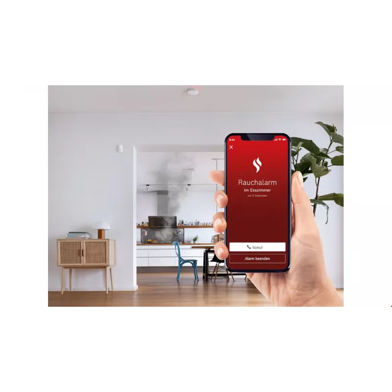 Bosch 8 750 002 142 inteligentný hlásič dymu bezdrôtové pripojenie