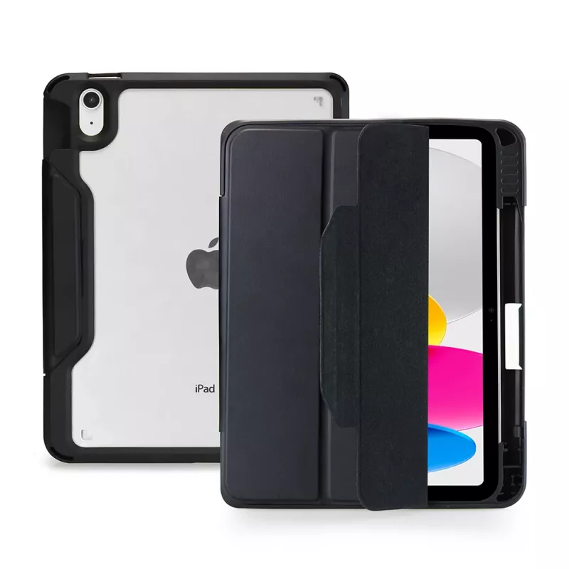 DEQSTER Rugged MAX puzdro pre iPad 10,9 palcov (10. gen.), čierna