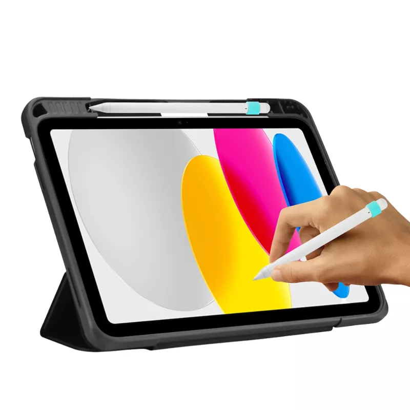 DEQSTER Rugged MAX puzdro pre iPad 10,9 palcov (10. gen.), čierna