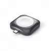 Nabíjacia stanica Satechi ST-TCMCAWM smartwatch čierna strieborná biela hliník