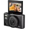 Easypix V64 Flip 20203 kompaktný digitálny fotoaparát, 64 MP, video 4K, 3-palcový výklopný displej, 18x digitálny zoom, WiFi