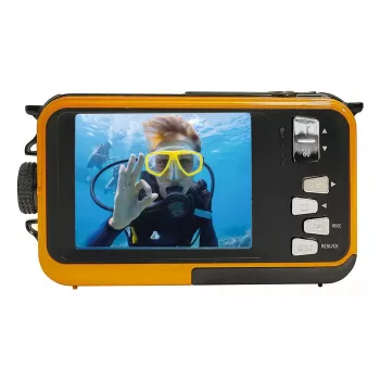 Kompaktný fotoaparát Easypix W3027 Wave 5 MP 1280 x 720 pixelov oranžová