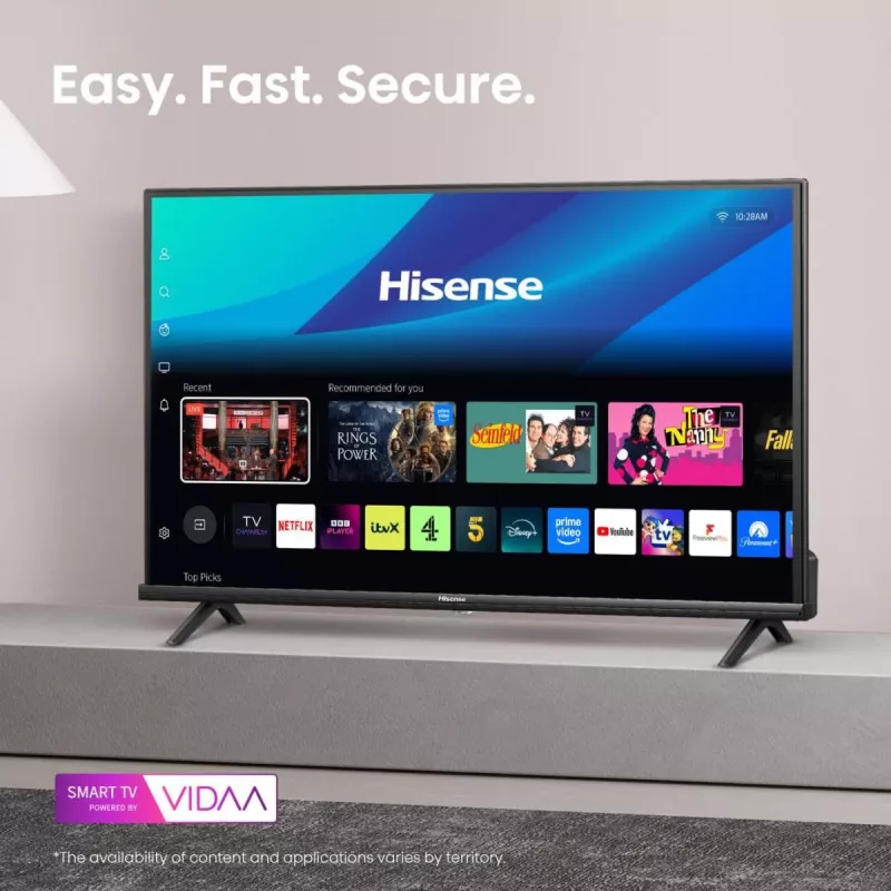 Hisense 40A4Q 101,6 cm (40 palcov) Full HD Smart TV Wi-Fi čierna 200 cd/m²