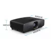 BenQ W2720i 9H.JSX77.57E DLP projektor pre domáce kino, 4K, 4 LED, 3D, 2500 lúmenov
