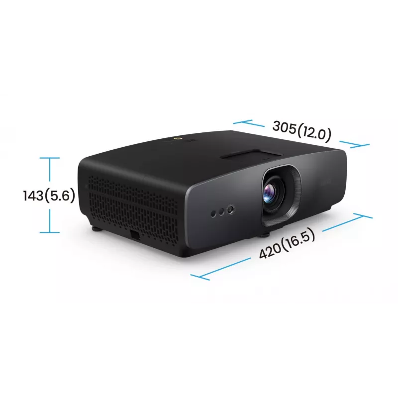 BenQ W2720i 9H.JSX77.57E DLP projektor pre domáce kino, 4K, 4 LED, 3D, 2500 lúmenov