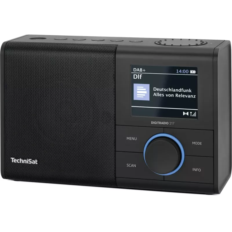 Prenosné rádio TechniSat DIGITRADIO 217 analógové a digitálne DAB+ FM