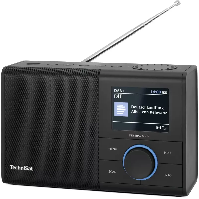 Prenosné rádio TechniSat DIGITRADIO 217 analógové a digitálne DAB+ FM