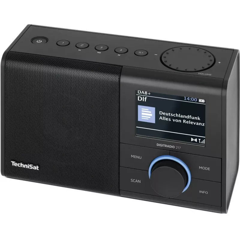 Prenosné rádio TechniSat DIGITRADIO 217 analógové a digitálne DAB+ FM