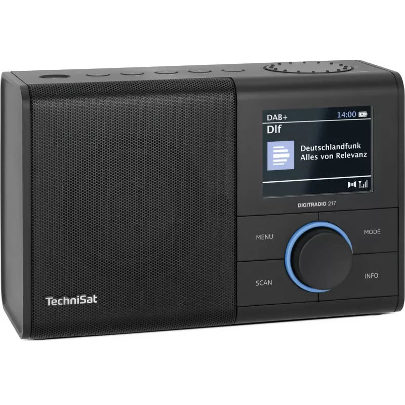 Prenosné rádio TechniSat DIGITRADIO 217 analógové a digitálne DAB+ FM