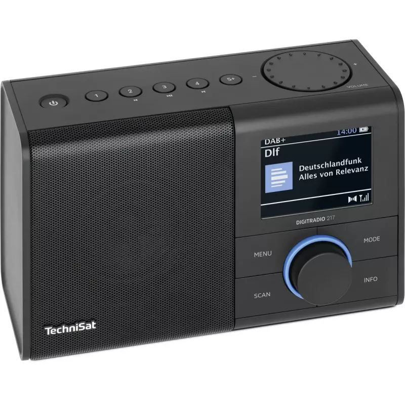 Prenosné rádio TechniSat DIGITRADIO 217 analógové a digitálne DAB+ FM