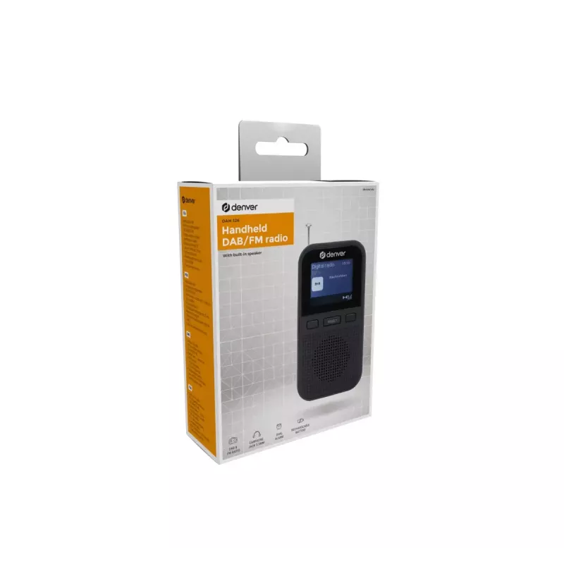 Denver DAH-126 Prenosné rádio DAB+/FM