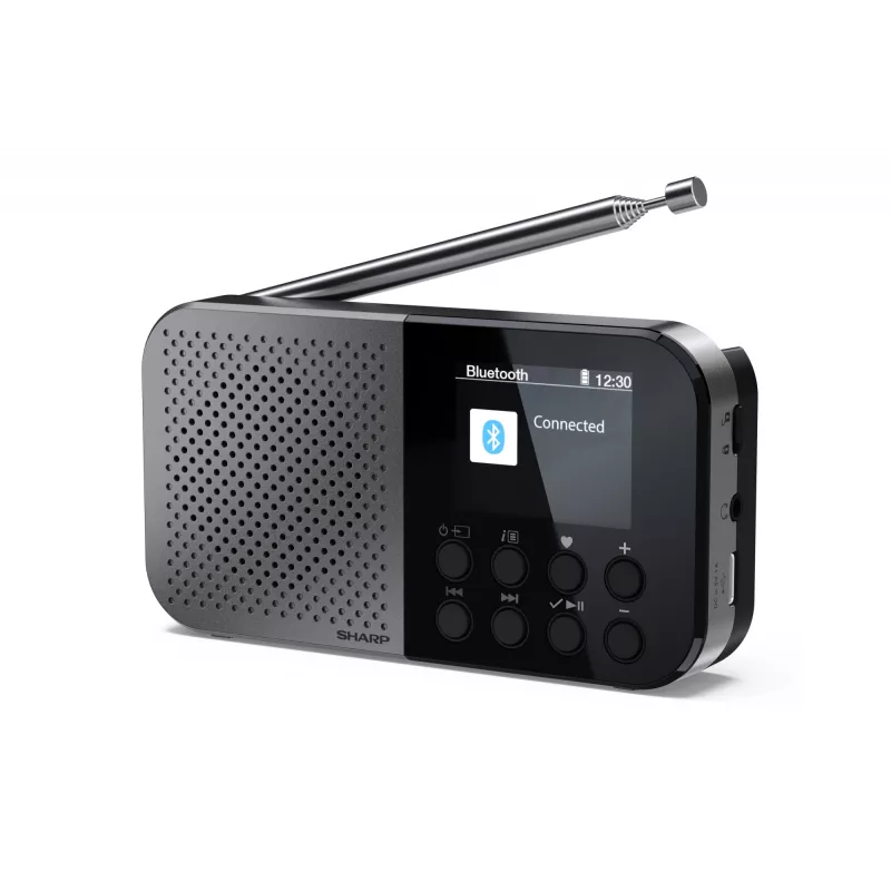 Osobné rádio Sharp DR-P520 digitálny tuner DAB DAB+ FM