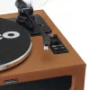 Remienkový audio gramofón Lenco LS-430BN hnedý manuálny 3-4 g prítlačná sila