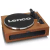 Remienkový audio gramofón Lenco LS-430BN hnedý manuálny 3-4 g prítlačná sila