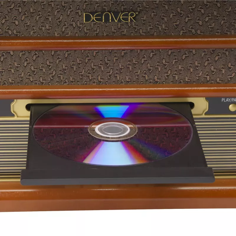 Gramofón Denver MRD-51 hnedý