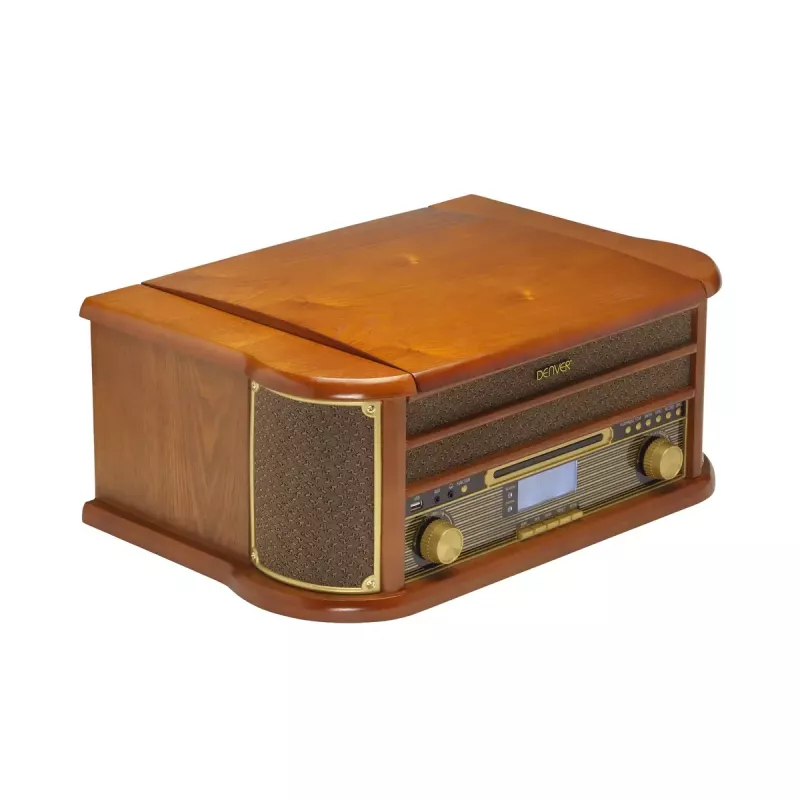 Gramofón Denver MRD-51 hnedý