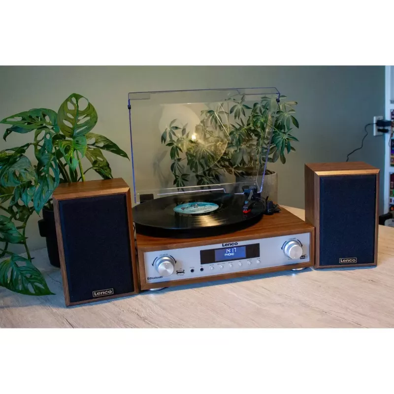 Remienkový audio gramofón Lenco MC-160WD