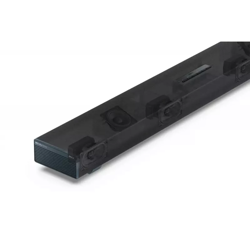 Sharp HT-SBW53121(BK) soundbar 3.1.2 s bezdrôtovým subwooferom, čierny