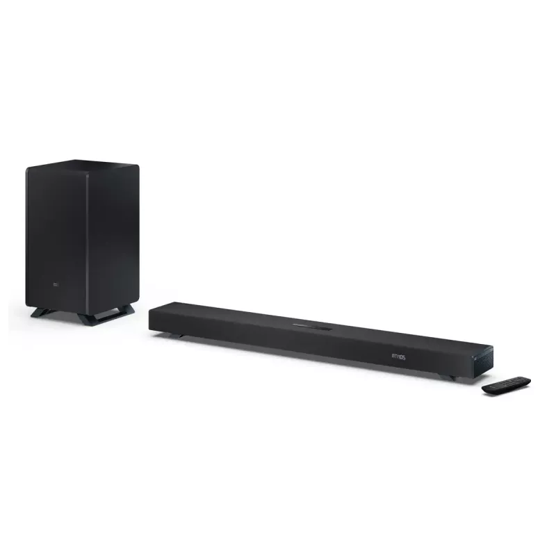 Sharp HT-SBW53121(BK) soundbar 3.1.2 s bezdrôtovým subwooferom, čierny