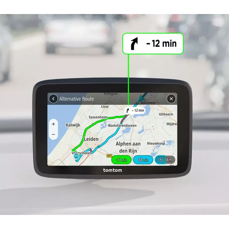 TomTom GO Classic navigátor 5 palcov dotykový displej čierny 32 GB 2000 MB RAM