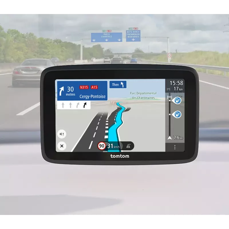 TomTom GO Classic navigátor 5 palcov dotykový displej čierny 32 GB 2000 MB RAM